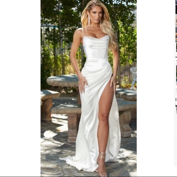 Moda Glam Boutique Penelope High Slit Dress - Picture 5 of 8